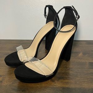 Black High Heels size 8.5